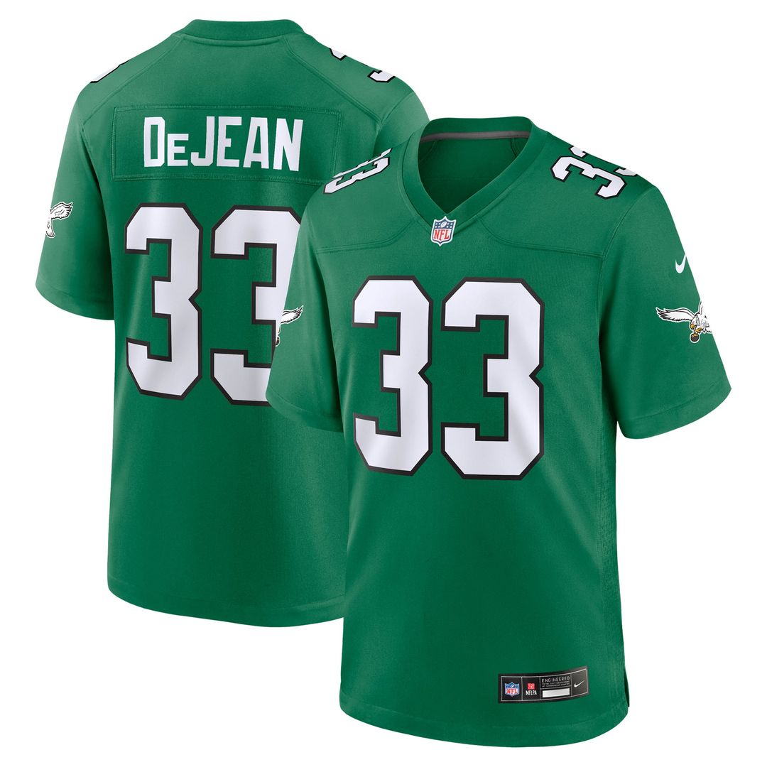 Cooper DeJean Philadelphia Eagles Nike White Game Jersey