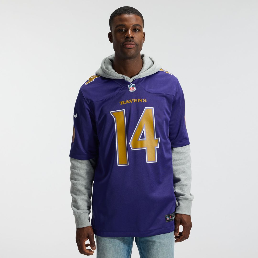 Kyle Hamilton Baltimore Ravens Nike Purple Alternate Game Jersey