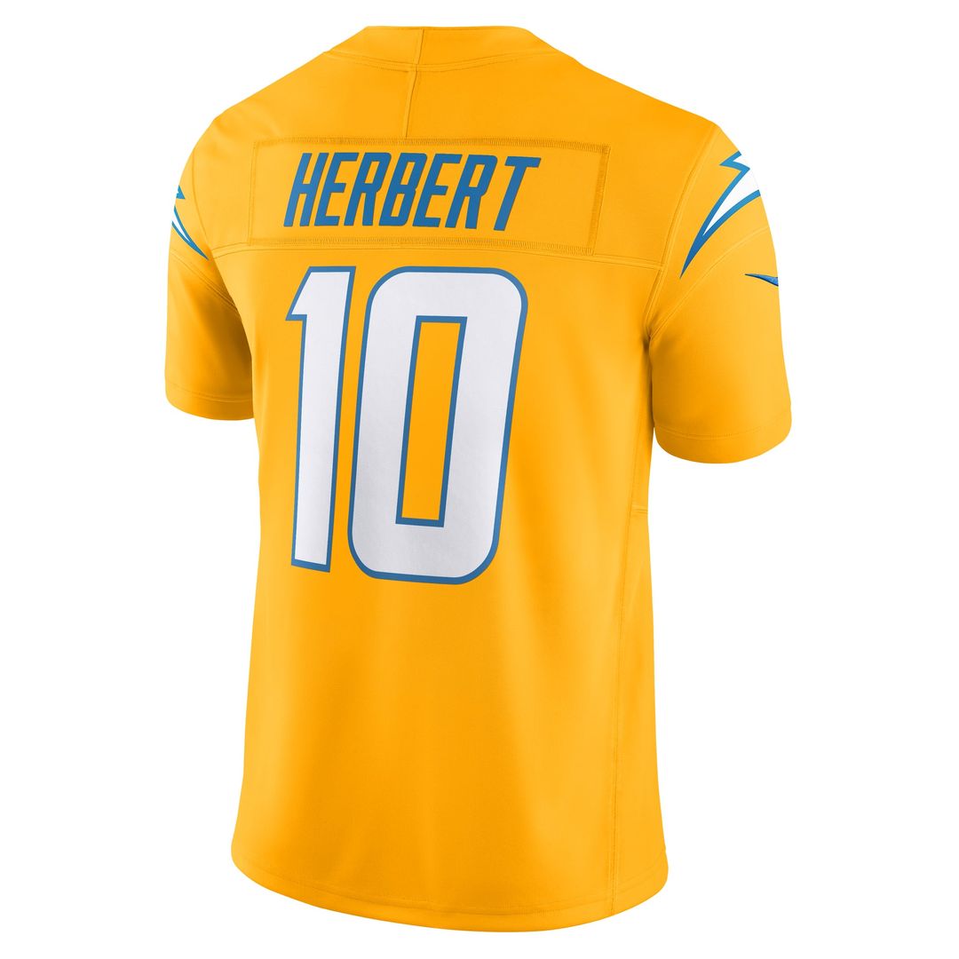 Justin Herbert Los Angeles Chargers Nike Royal Vapor F.U.S.E. Limited Jersey