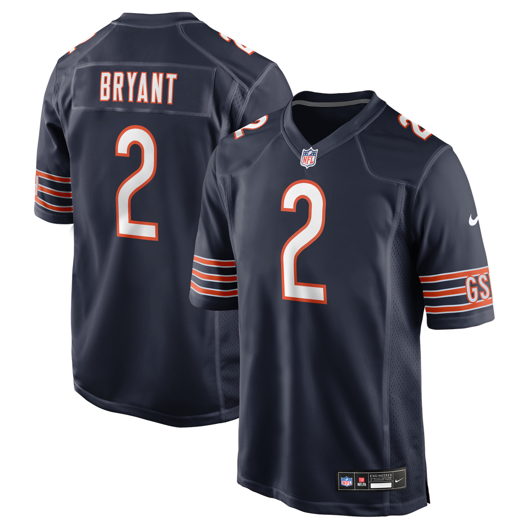 Coby Bryant Chicago Bears Nike Navy Team Game Jersey