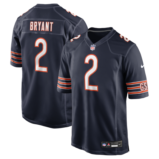Coby Bryant Chicago Bears Nike Navy Team Game Jersey