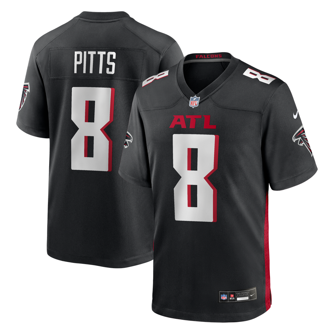 Kyle Pitts Atlanta Falcons Nike Black Game Jersey