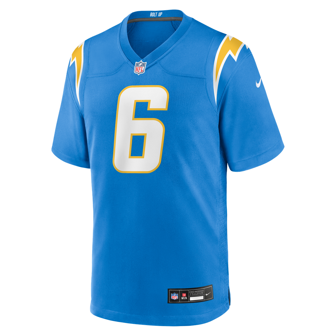 Denzel Perryman Los Angeles Chargers Nike Powder Blue Team Game Jersey