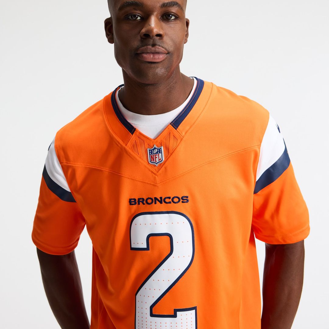 Pat Surtain II Denver Broncos Nike Navy Alternate Vapor F.U.S.E. Stitched Limited Jersey