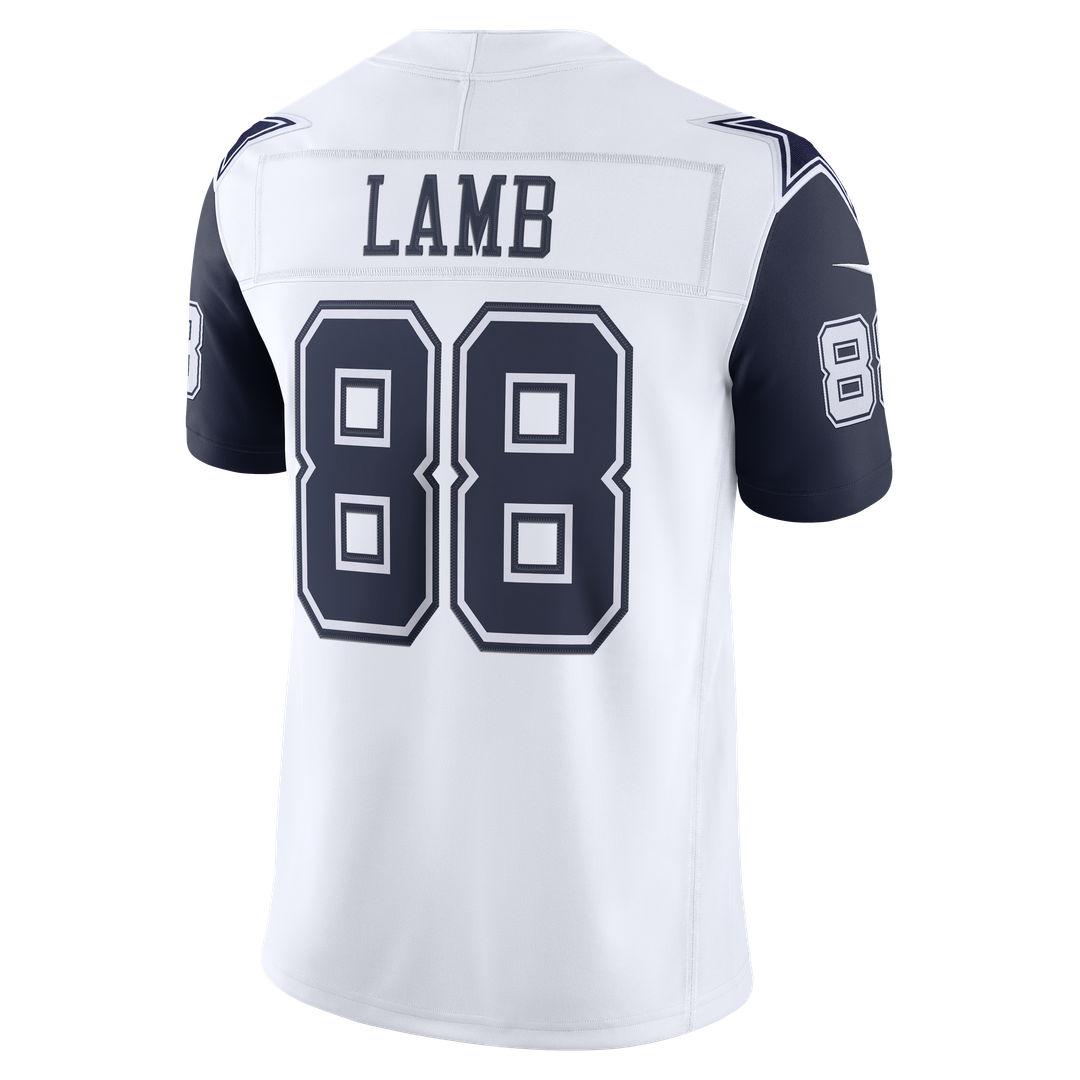 CeeDee Lamb Dallas Cowboys Nike Navy Team Vapor F.U.S.E. Stitched Limited Jersey