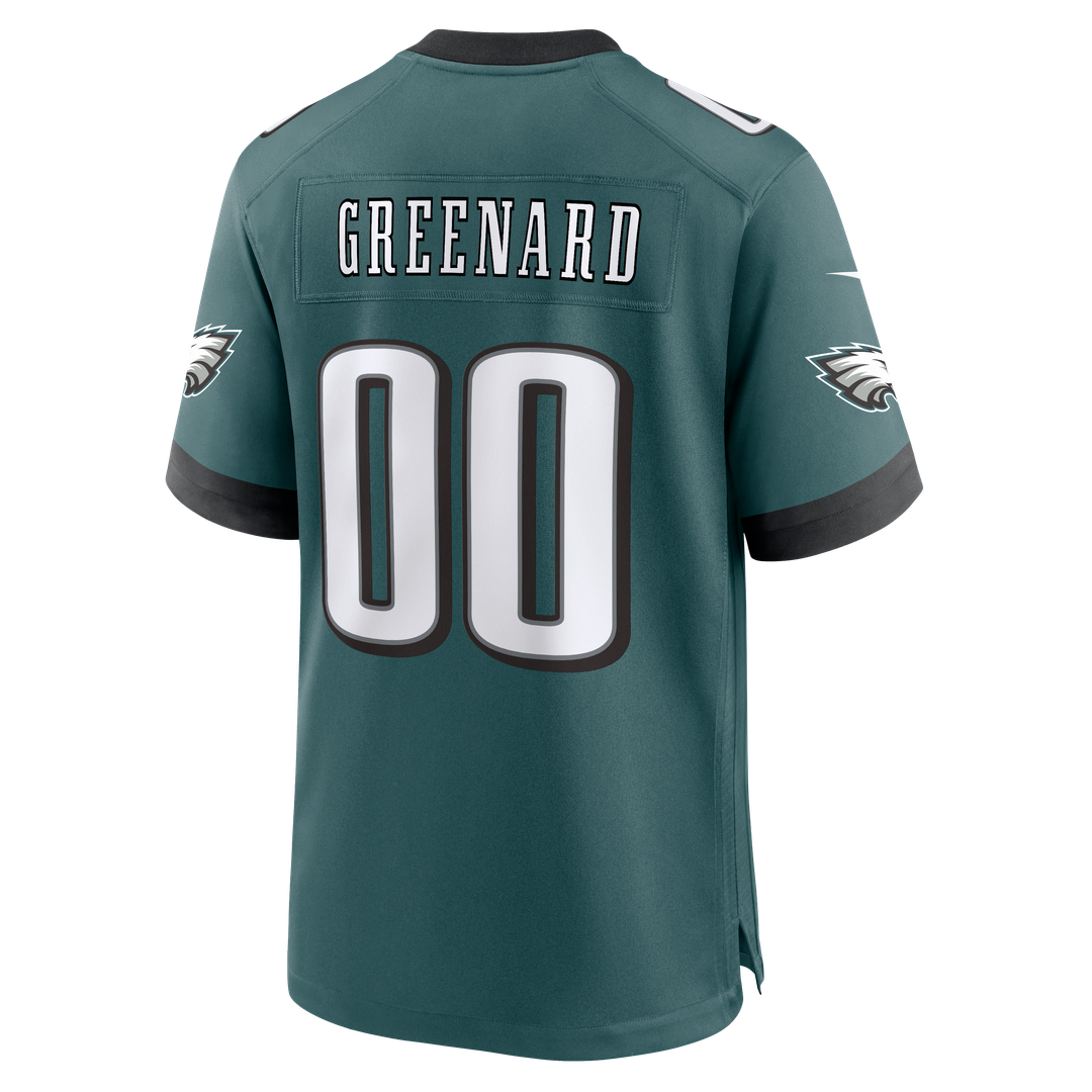 Jonathan Greenard Philadelphia Eagles Nike Midnight Green Game Jersey