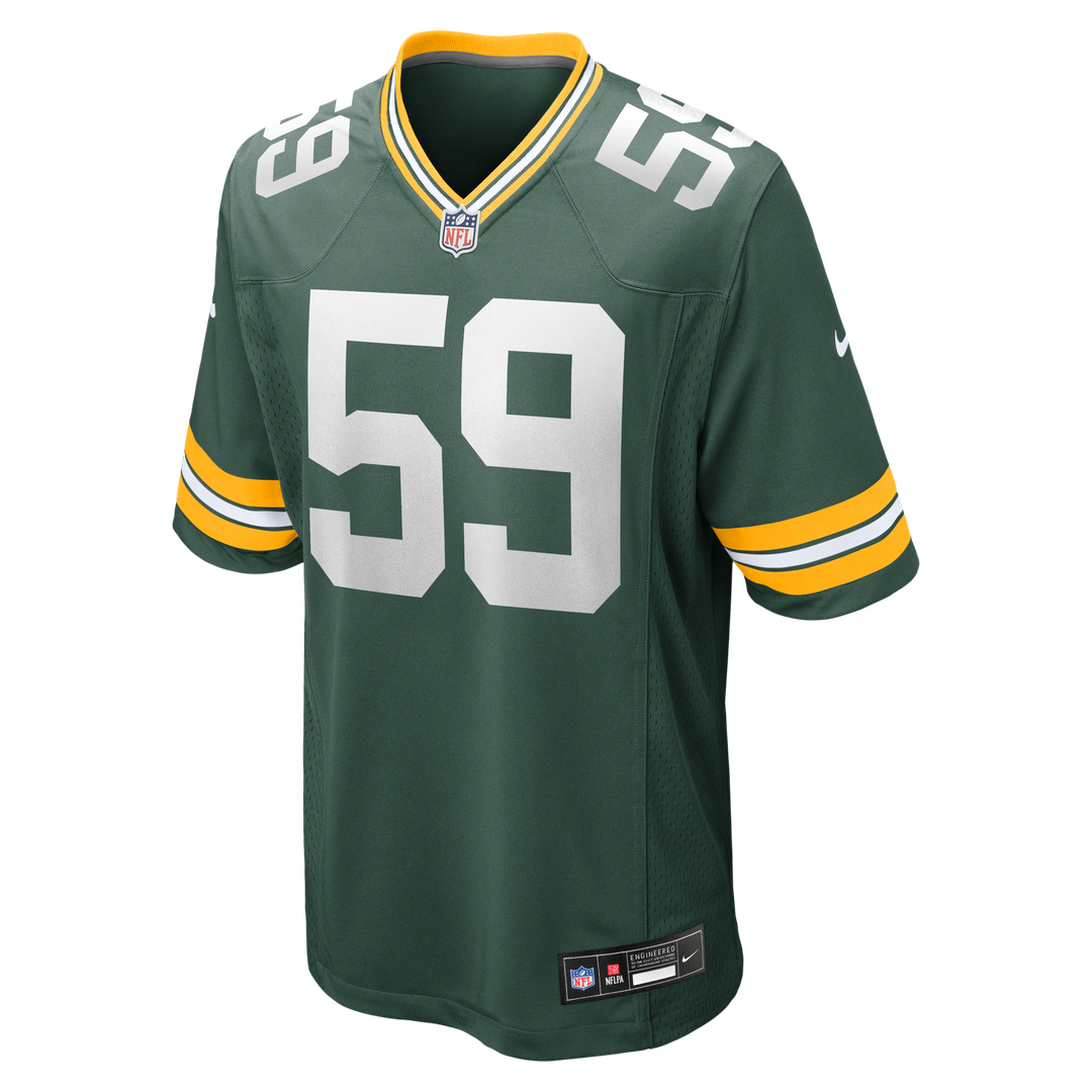 Ty'Ron Hopper Green Bay Packers Nike Green Game Jersey