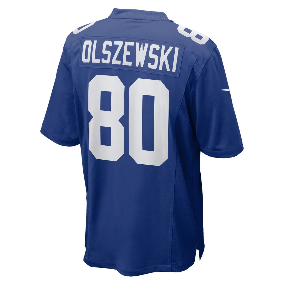 Gunner Olszewski New York Giants Nike Royal Team Game Jersey