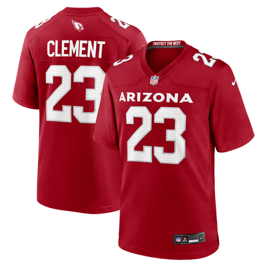 Corey Clement Arizona Cardinals Nike Cardinal Team Game Jersey