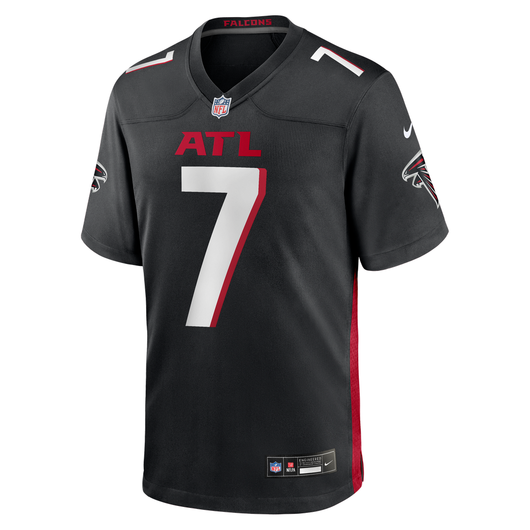 Bijan Robinson Atlanta Falcons Nike Black Game Jersey