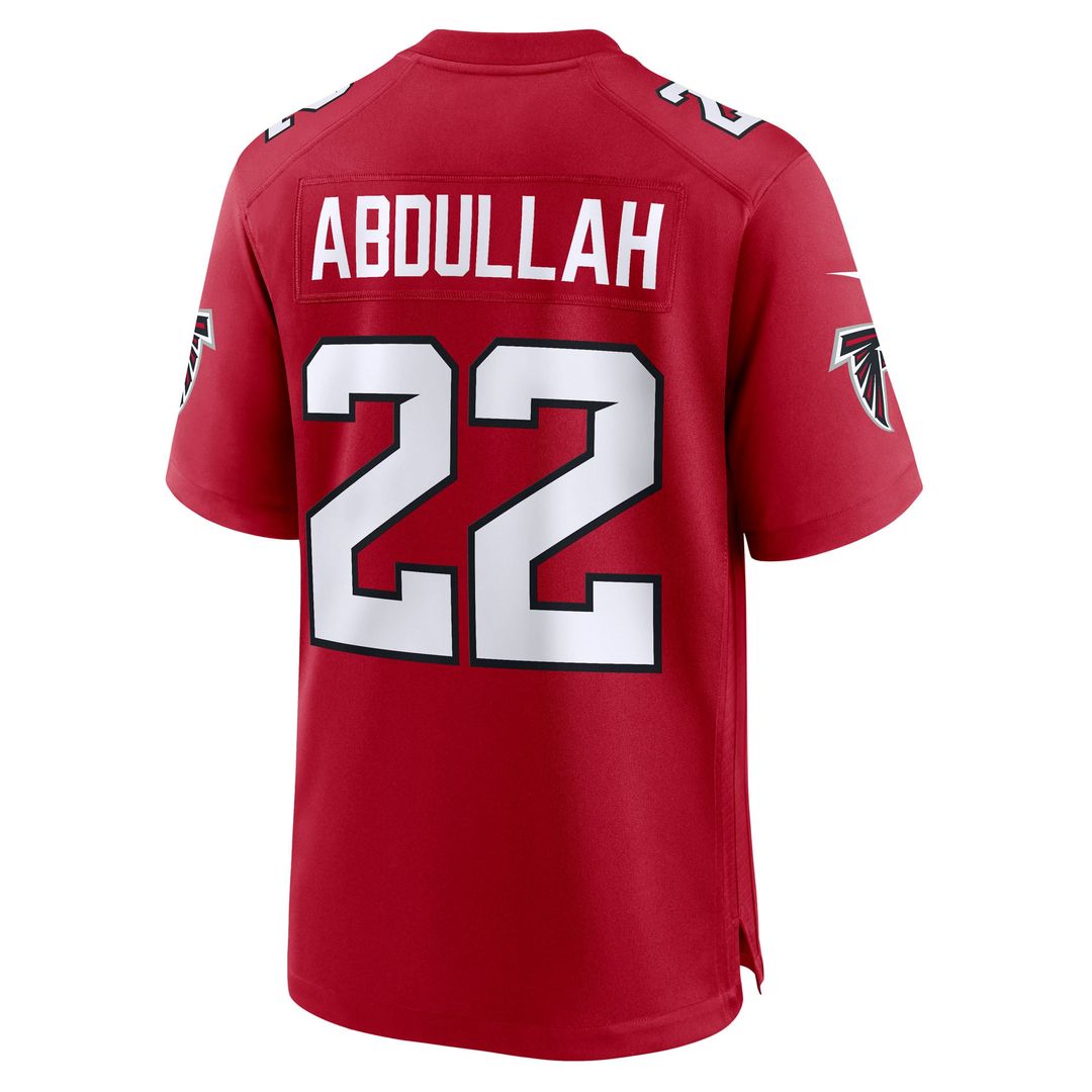 Yasir Abdullah Atlanta Falcons Nike Red Team Game Jersey