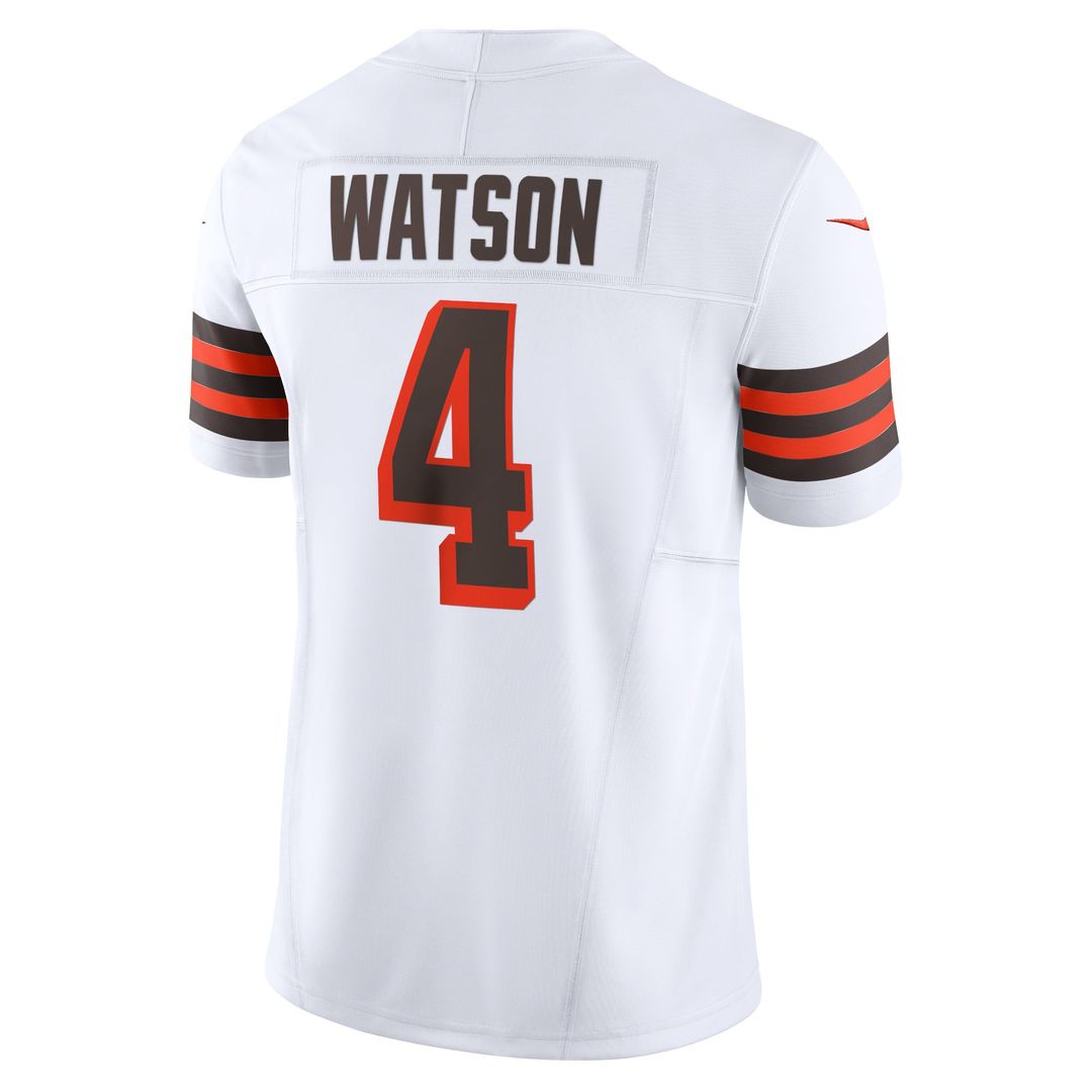 Deshaun Watson Cleveland Browns Nike White Vapor F.U.S.E. Limited Jersey