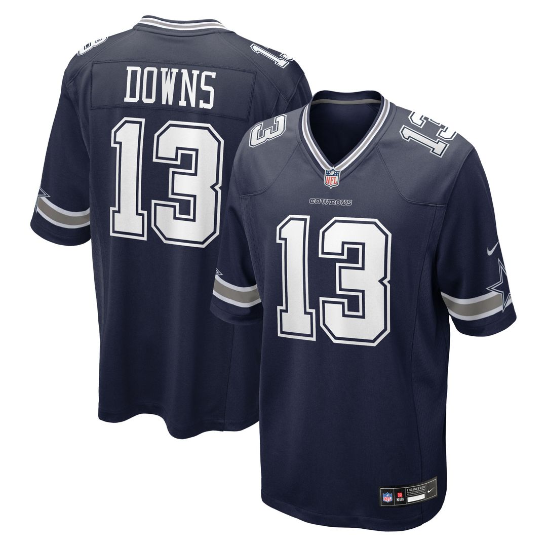 Caleb Downs Dallas Cowboys Nike Navy Team Game Jersey