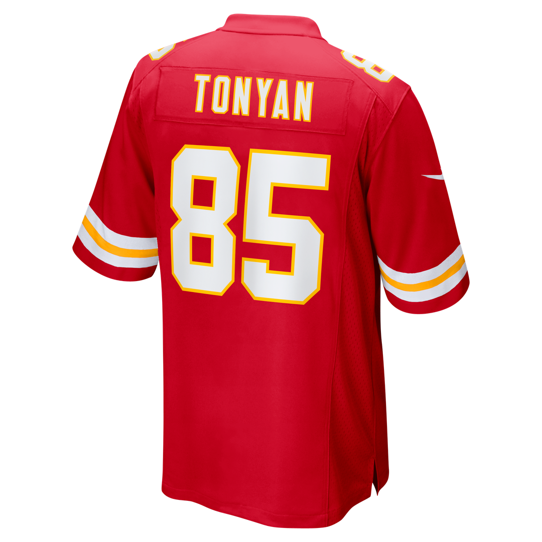 Robert Tonyan Kansas City Chiefs Nike Red Team Game Jersey