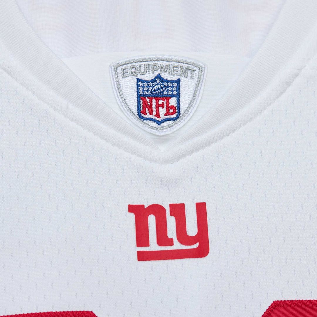 Michael Strahan New York Giants Mitchell & Ness White Legacy Replica Jersey