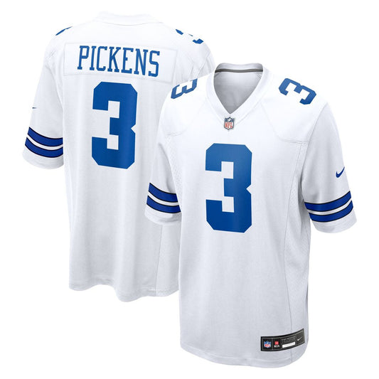 George Pickens Dallas Cowboys Nike White Game Jersey