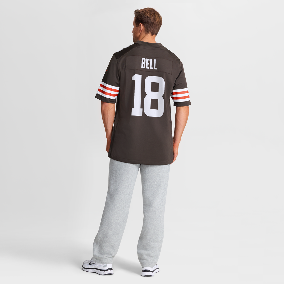 David Bell Cleveland Browns Nike Brown Game Jersey