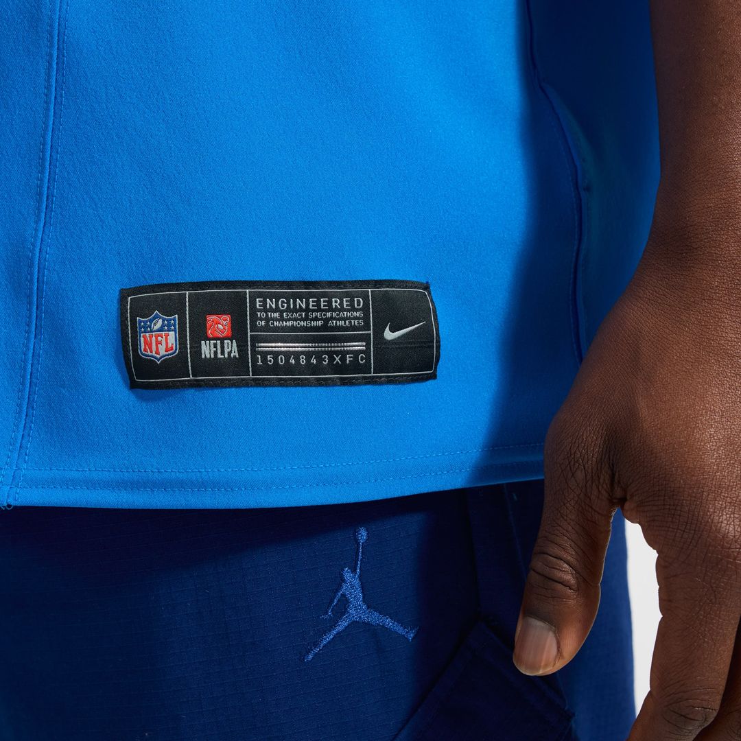 Aidan Hutchinson Detroit Lions Nike Black Alternate Vapor F.U.S.E. Elite Jersey