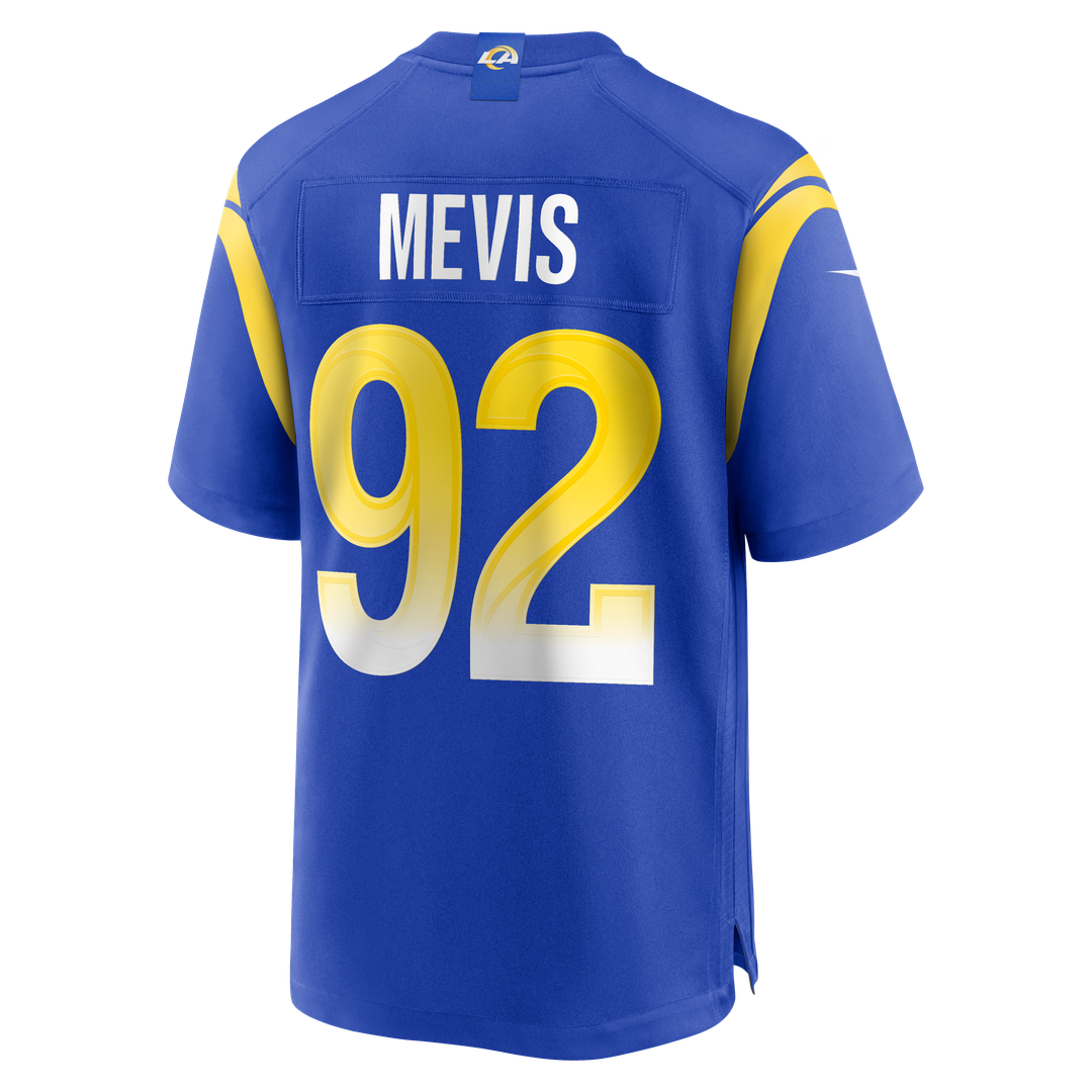 Harrison Mevis Los Angeles Rams Nike Royal Team Game Jersey