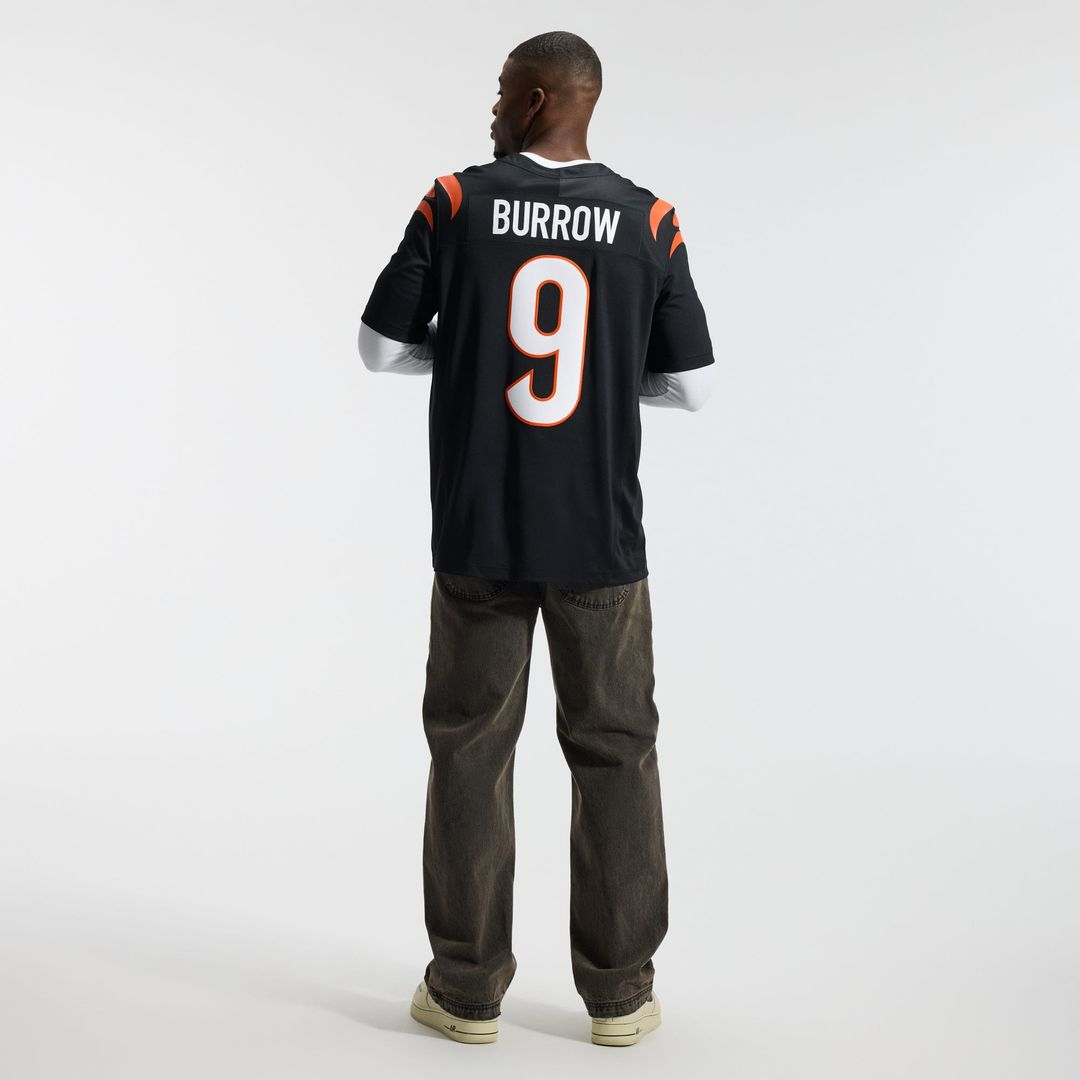 Joe Burrow Cincinnati Bengals Nike Black Team Vapor F.U.S.E. Stitched Limited Jersey