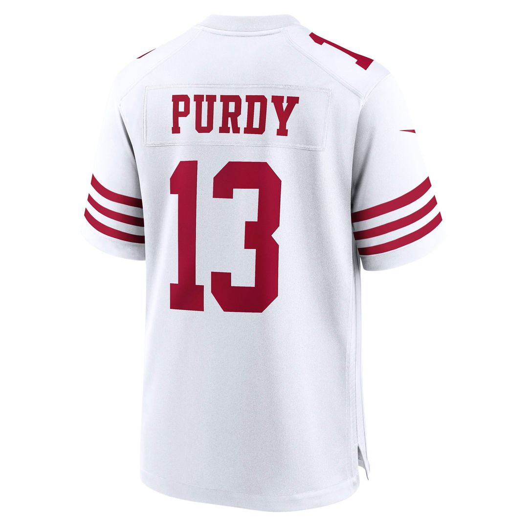Brock Purdy San Francisco 49ers Nike White Game Player Jersey