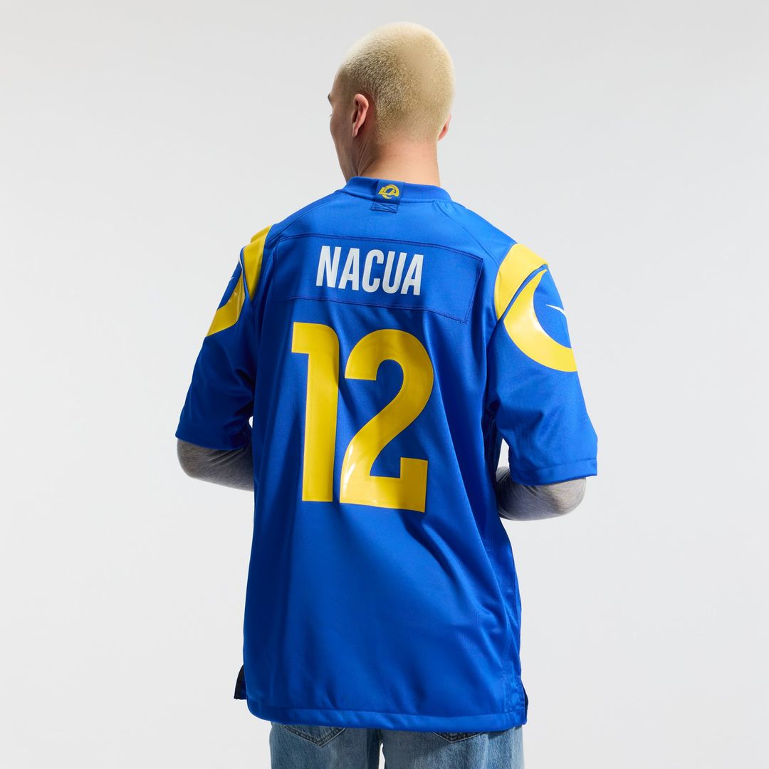 Puka Nacua Los Angeles Rams Nike Classic Sol Game Jersey