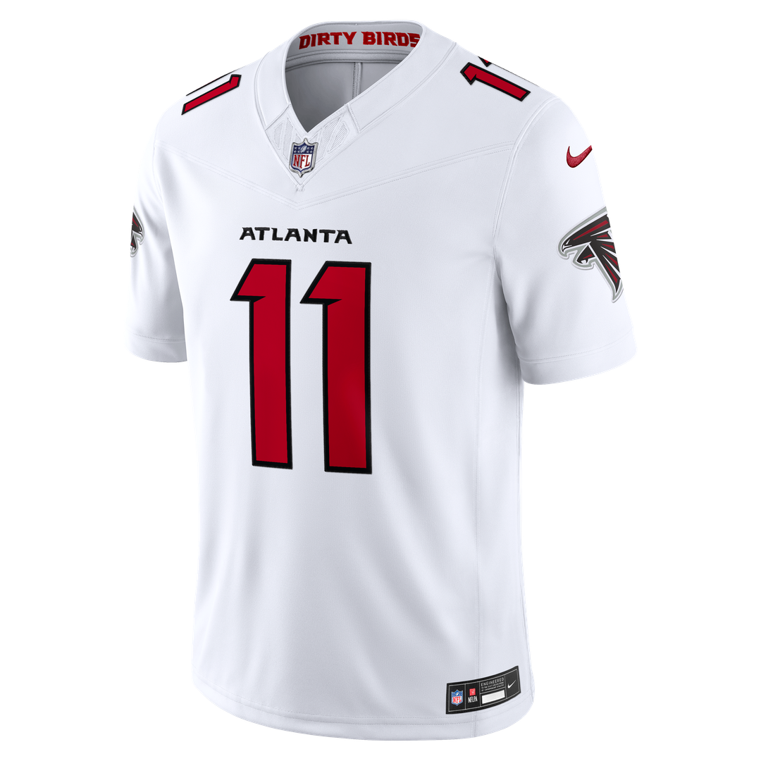Jalon Walker Atlanta Falcons Nike Red Team Vapor F.U.S.E. Stitched Limited Jersey