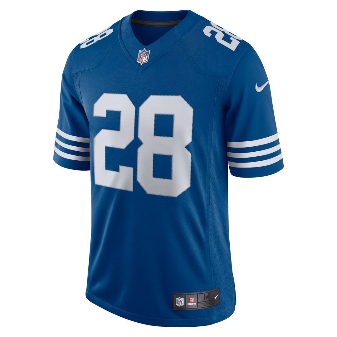 Jonathan Taylor Indianapolis Colts Nike Royal Alternate Vapor Limited Jersey