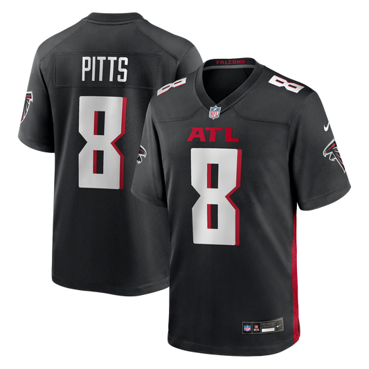 Kyle Pitts Atlanta Falcons Nike Black Game Jersey