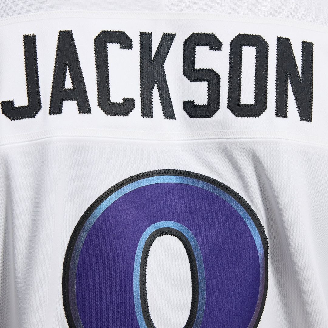 Lamar Jackson Baltimore Ravens Nike White Vapor F.U.S.E. Stitched Limited Jersey