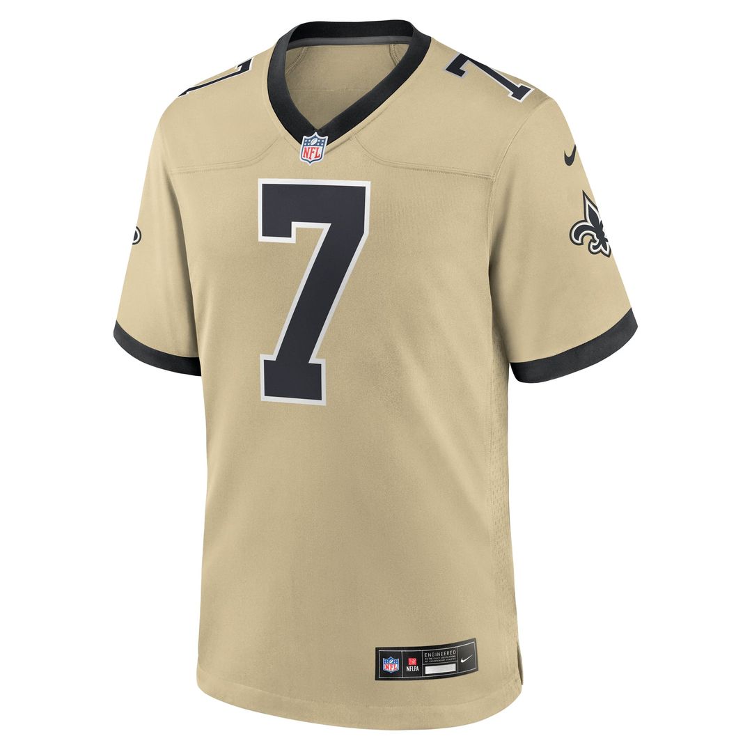 Taysom Hill New Orleans Saints Nike Black Game Jersey