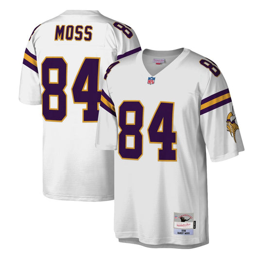 Randy Moss Minnesota Vikings Mitchell & Ness White Legacy Replica Jersey