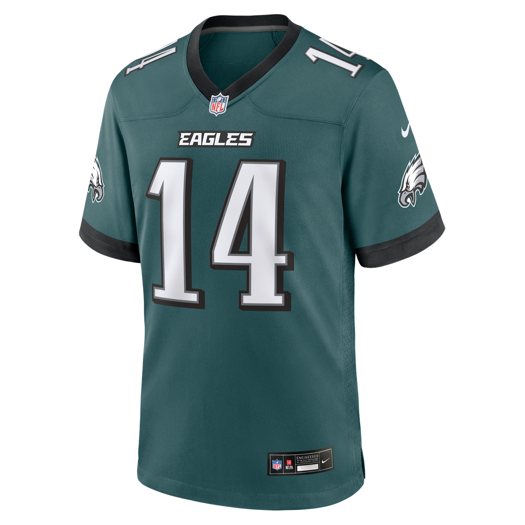 Andy Dalton Philadelphia Eagles Nike Midnight Green Team Game Jersey