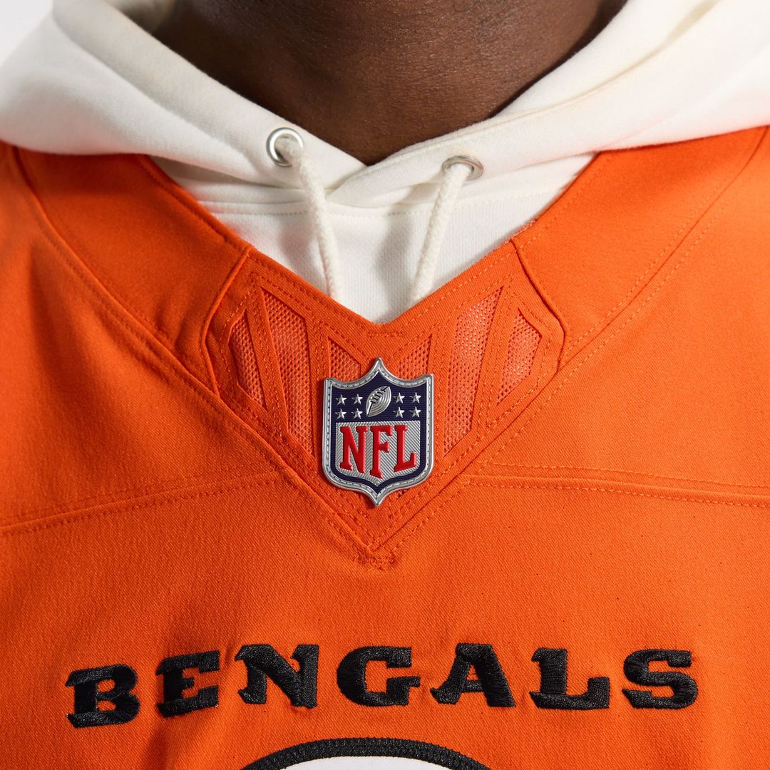 Joe Burrow Cincinnati Bengals Nike Orange Team Vapor F.U.S.E. Elite Jersey