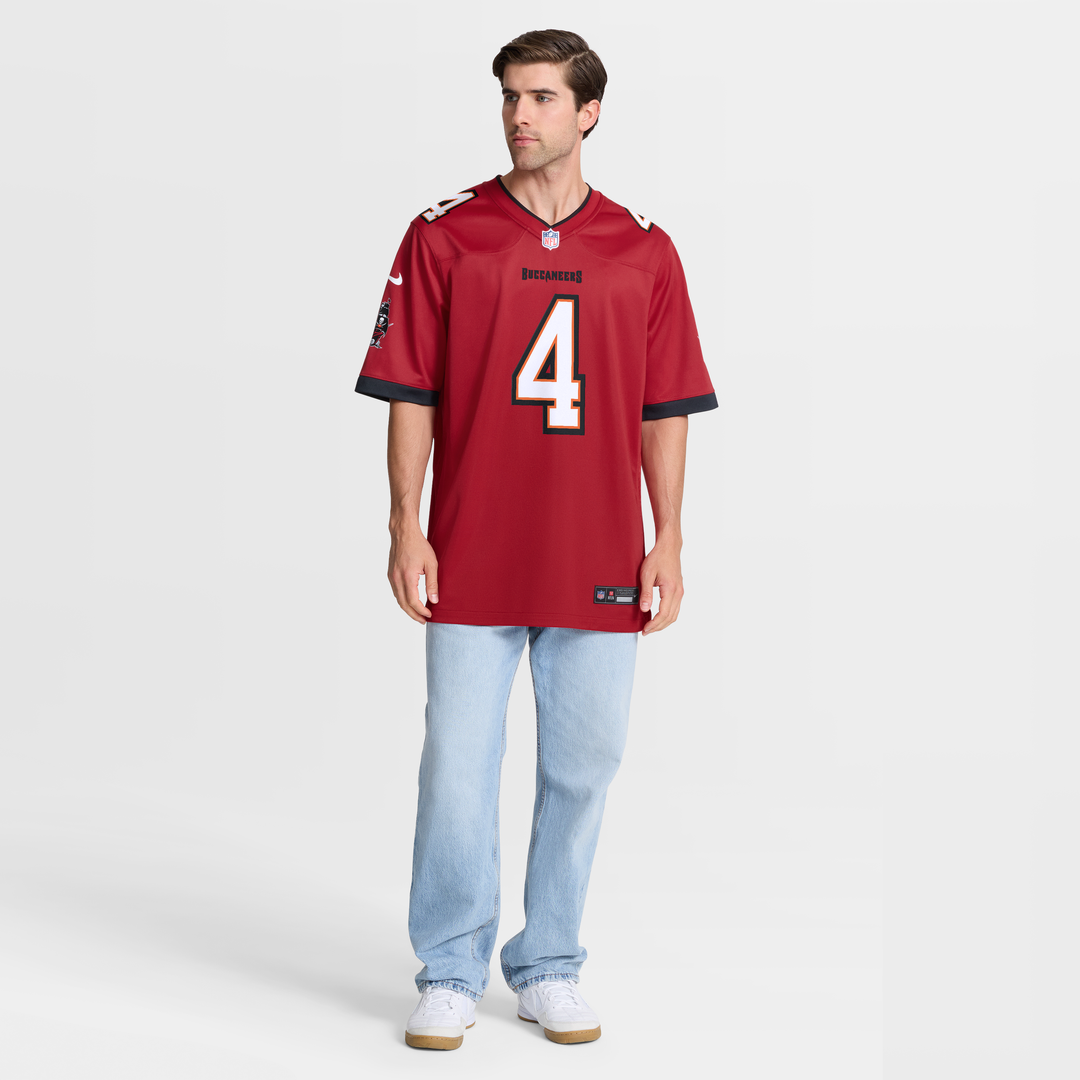 Chase McLaughlin Tampa Bay Buccaneers Nike Red Game Player Jersey