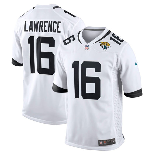 Trevor Lawrence Jacksonville Jaguars Nike White Game Jersey