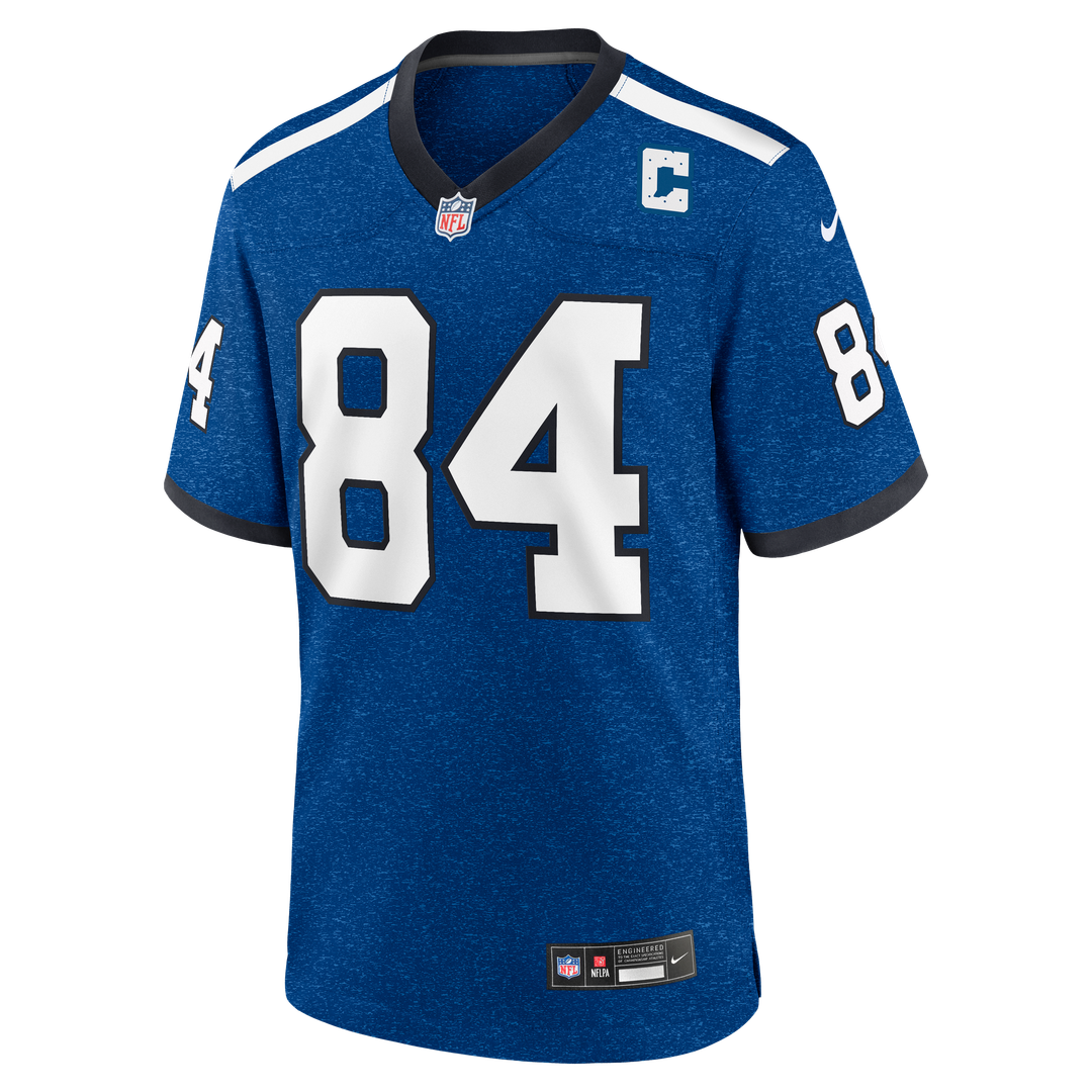 Tyler Warren Indianapolis Colts Nike Heather Royal Alternate 2 Indiana Nights Game Jersey