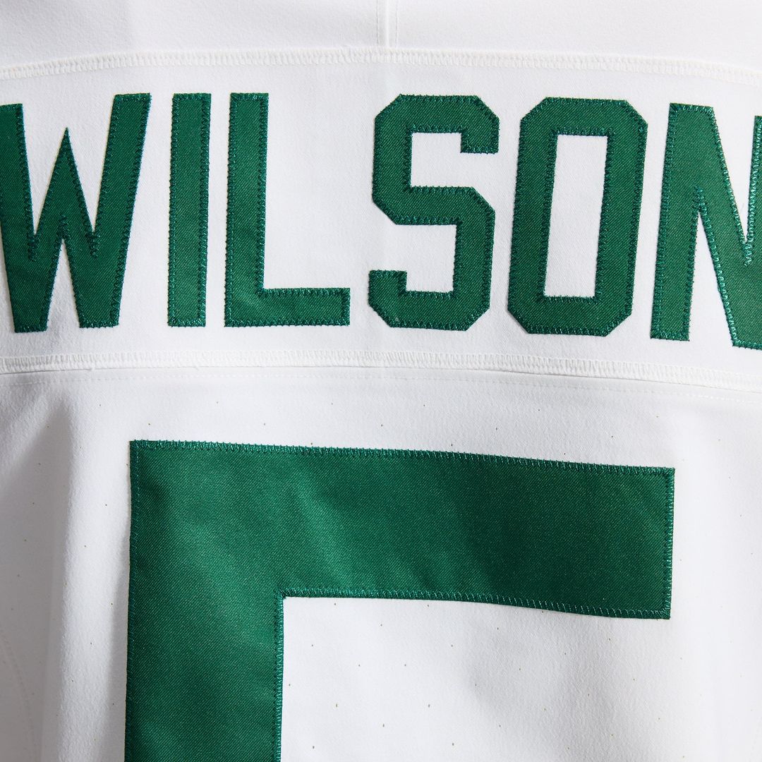 Garrett Wilson New York Jets Nike White Classic Alternate Vapor F.U.S.E. Elite Jersey