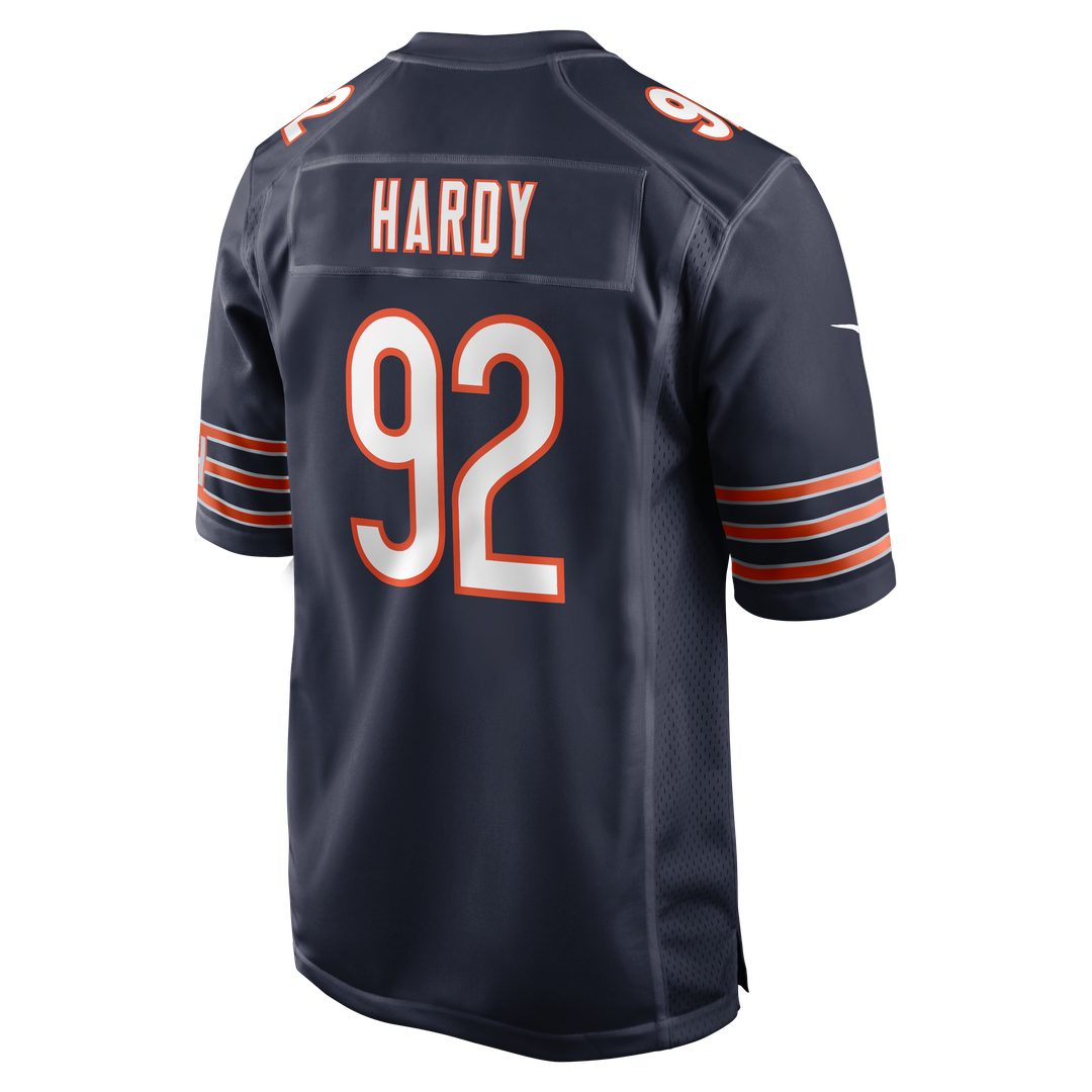 Daniel Hardy Chicago Bears Nike Navy Team Game Jersey