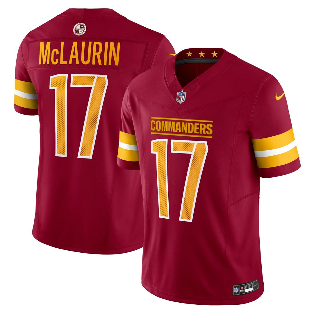 Terry McLaurin Washington Commanders Nike Burgundy Vapor F.U.S.E. Limited Jersey