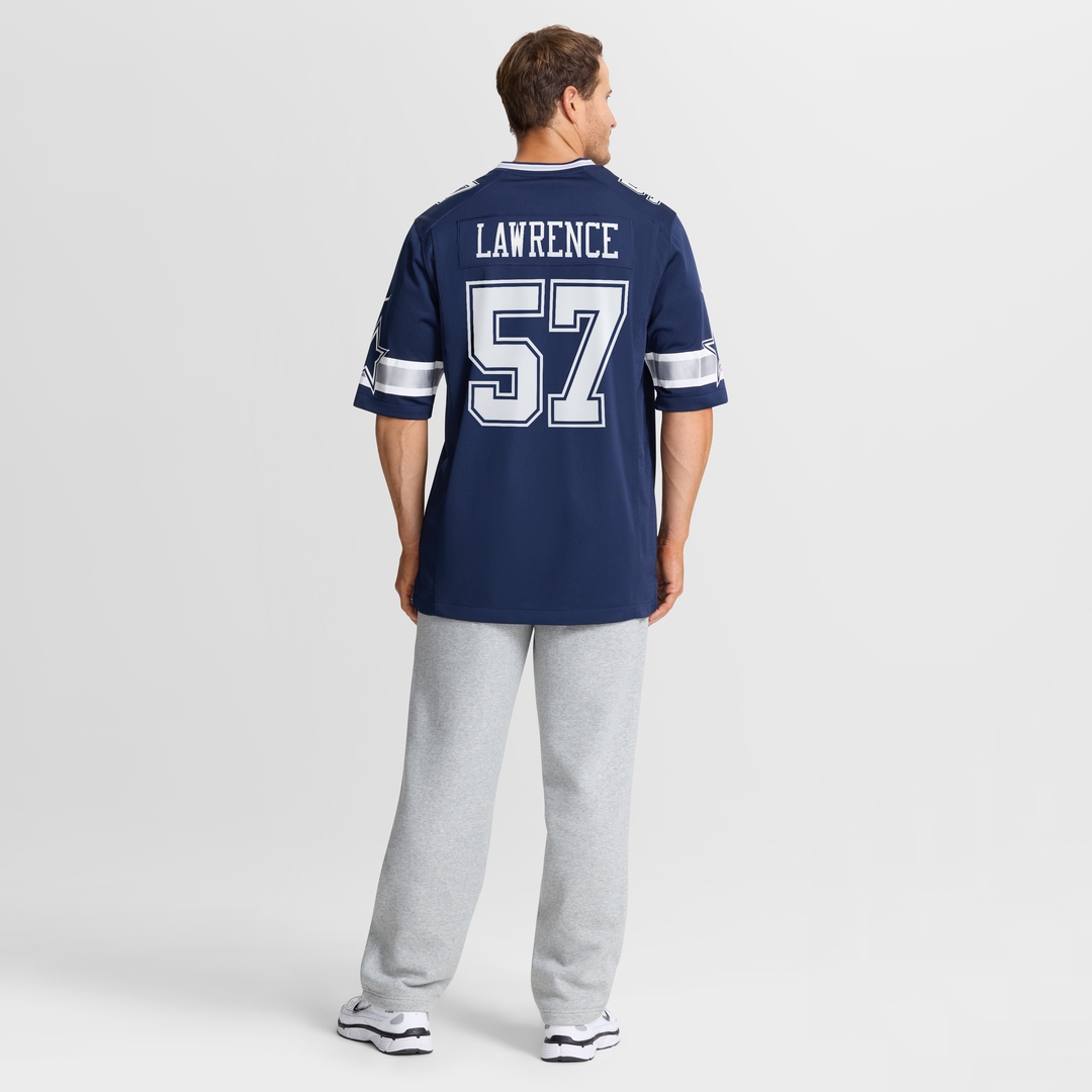 Malachi Lawrence Dallas Cowboys Nike White Game Jersey