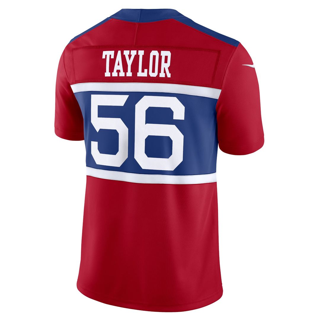 Lawrence Taylor New York Giants Nike Century Red Alternate Vapor F.U.S.E. Retired Player Limited Jersey