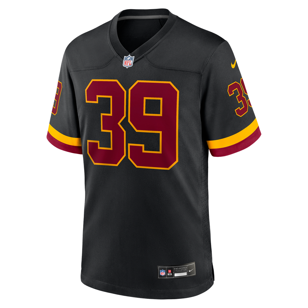 Jeremy Reaves Washington Commanders Nike Black Hail Raiser Alternate Game Jersey