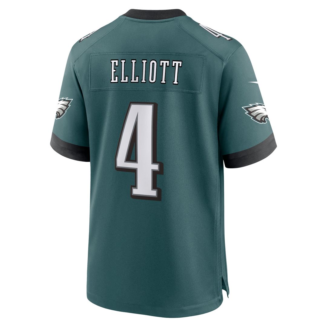 Jake Elliott Philadelphia Eagles Nike Midnight Green Team Game Jersey