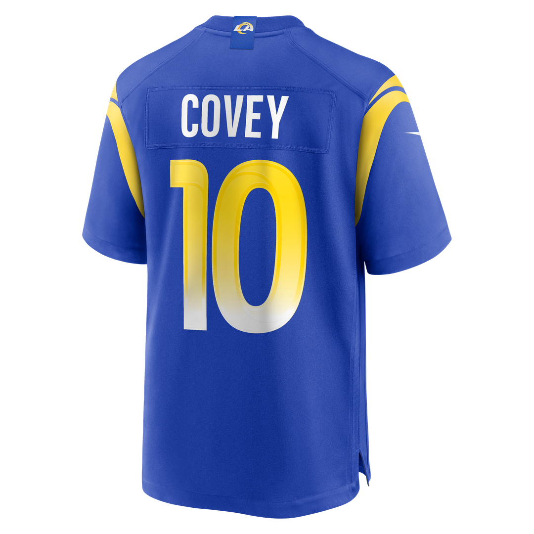 Britain Covey Los Angeles Rams Nike Royal Team Game Jersey