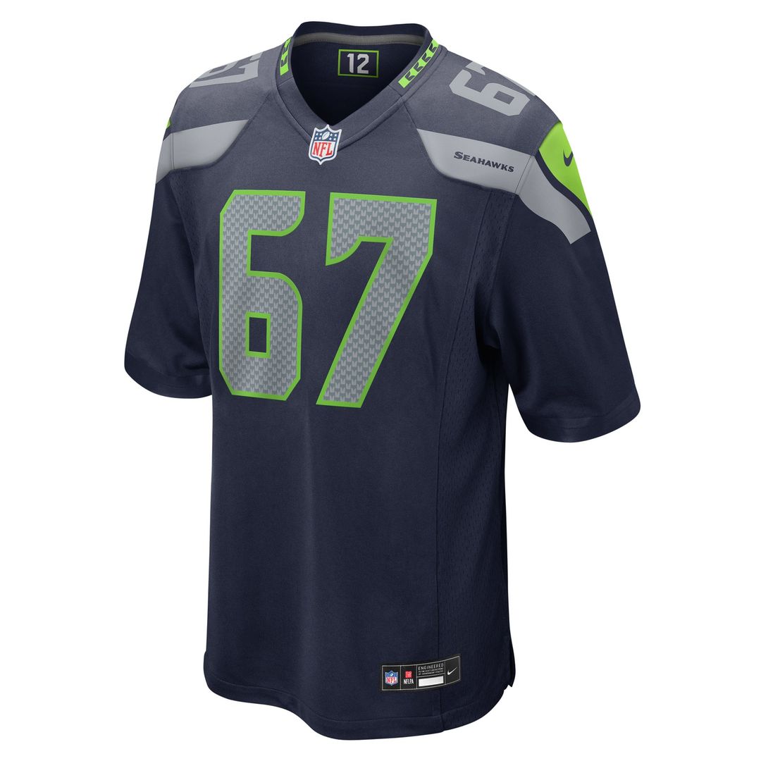 Charles Cross Seattle Seahawks Nike College Navy Game Jersey