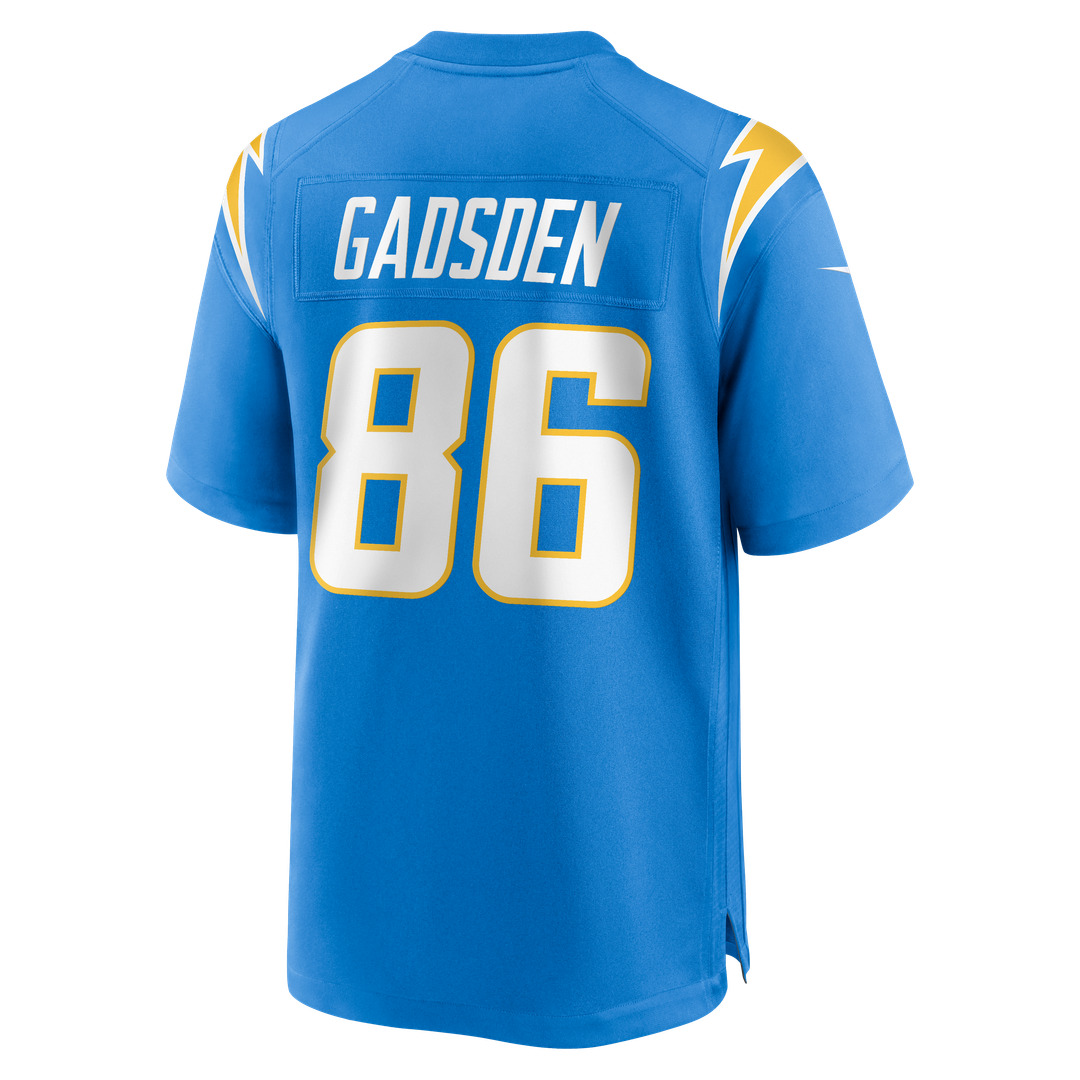 Oronde Gadsden Los Angeles Chargers Nike Powder Blue Team Game Jersey