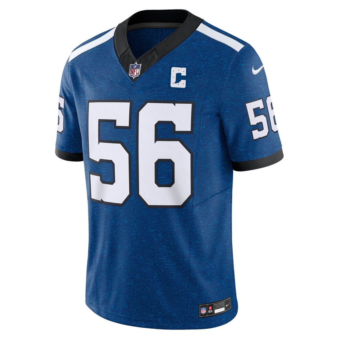 Quenton Nelson Indianapolis Colts Nike Blue Vapor F.U.S.E. Limited Jersey
