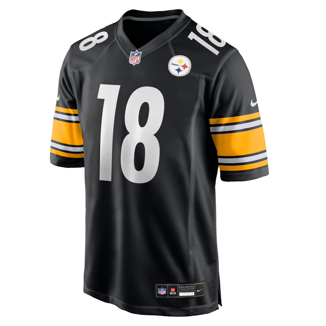 Will Howard Pittsburgh Steelers Nike Black Team Game Jersey
