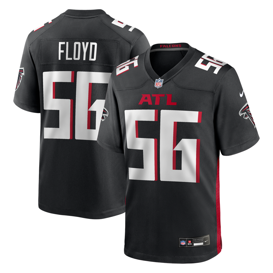 Leonard Floyd Atlanta Falcons Nike Black Team Game Jersey